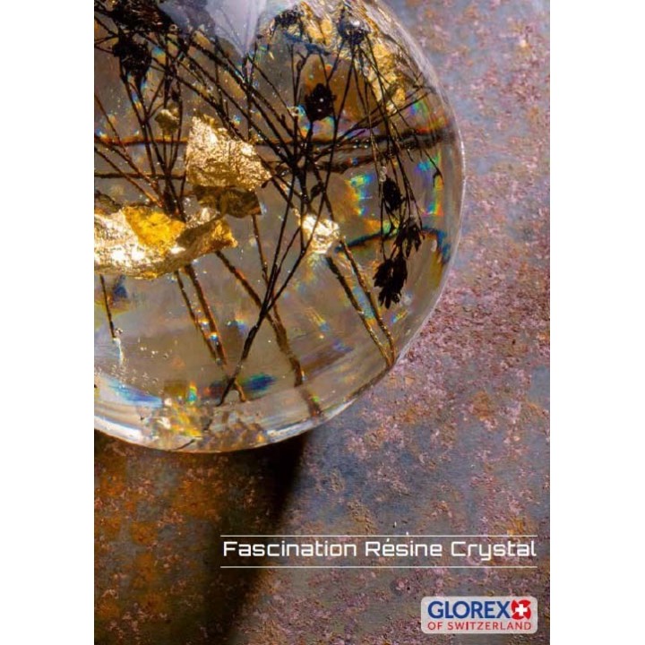 Broschüre Crystal-Giessharz französisch, 16 Seiten