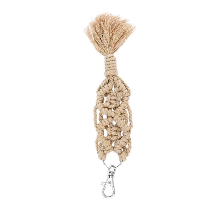 Makramee Rope 3mm 250g gedreht taupe