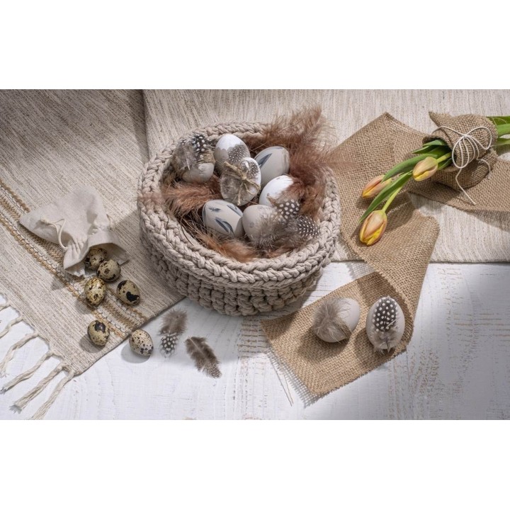 Makramee Rope 3mm 250g gedreht taupe