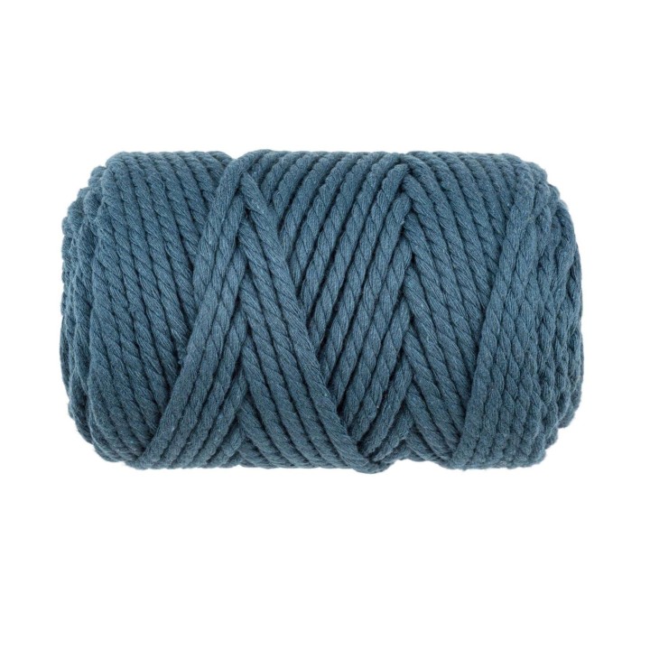 Makramee Rope 3mm 250g gedreht türkis