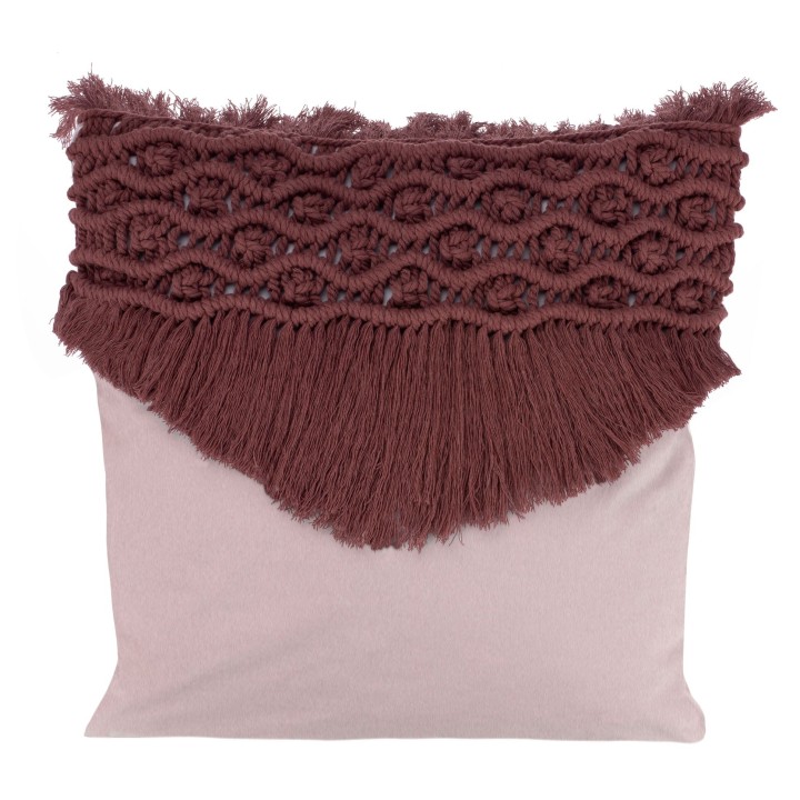 Makramee Rope 5mm 500g gedreht mauve