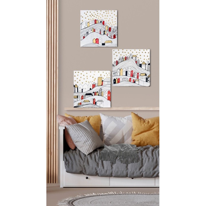 Keilrahmen 1,7cm 40x40cm 330g/m2 FSC Pinie