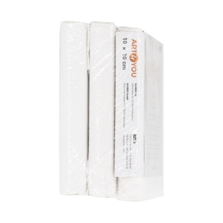 Keilrahmen-Set 3St. 1,7cm 10x10cm, 330g/m2 FSC Pinie