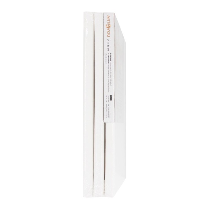 Keilrahmen-Set 3St. 1,7cm 24x30cm, 330g/m2 FSC Pinie