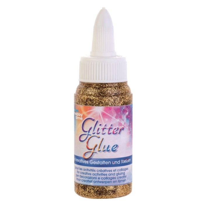 Glitter Glue 60ml or clair