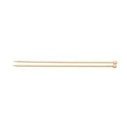 Knitting needle bamboo  6,0mm 35cm
