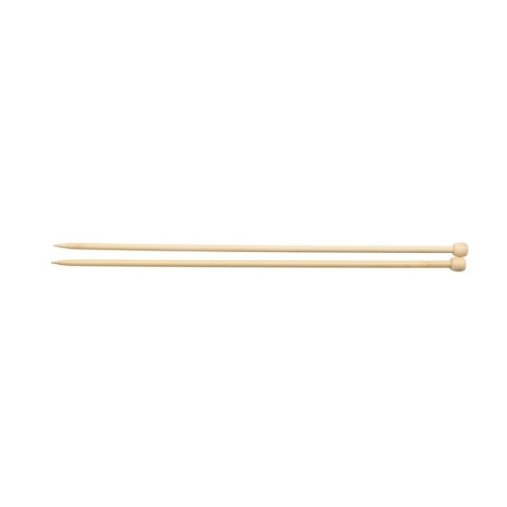 Stricknadeln Bambus 6,0mm 35cm
