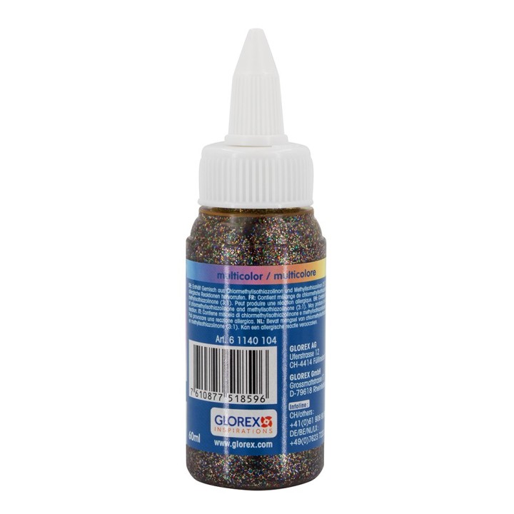 Glitter Glue 60ml multicolore