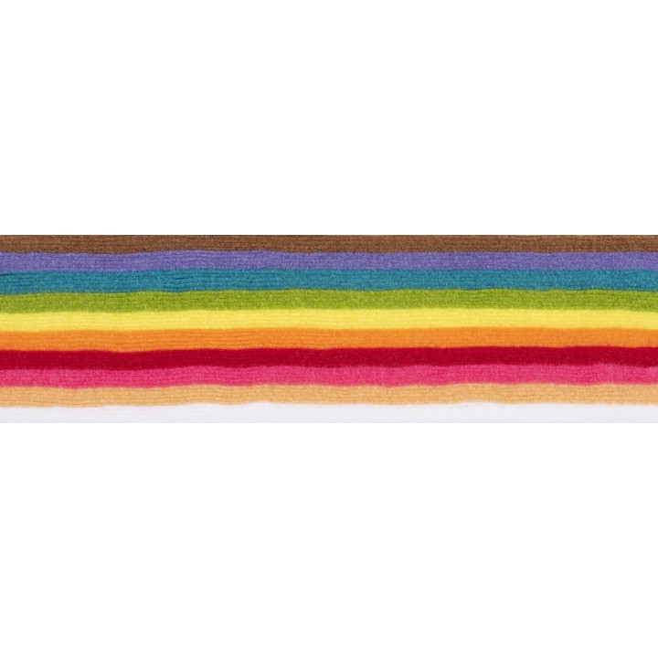 Bastelfilz 250g 50St. sortiert 20x30cm, 100% Acryl