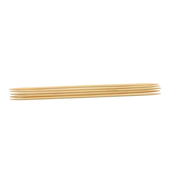 Nadelspiel, Bambus, 3,0mm 20cm