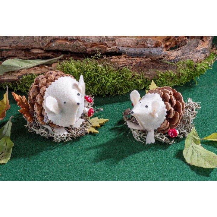 Bastelfilz 250g 1 Bogen, creme 20x30cm
