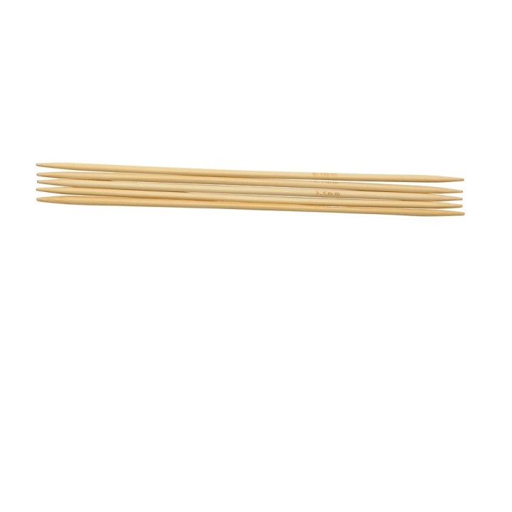 Nadelspiel, Bambus, 3,5mm 20cm