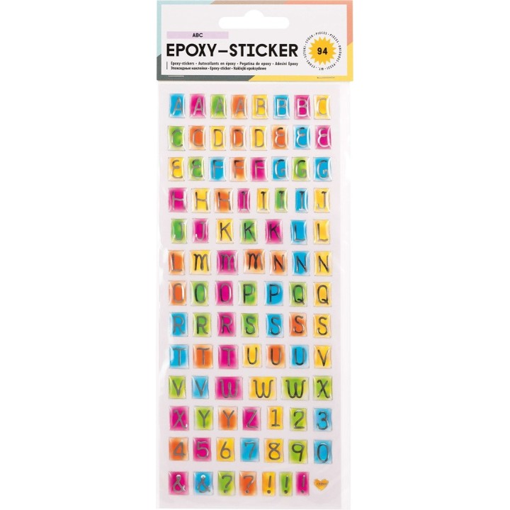 Epoxy-Sticker Set 5 toute l'année