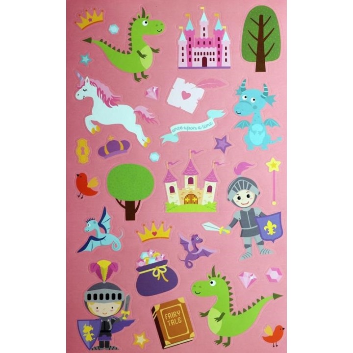 Sticker-Buch, Fairy Tale 6 Seiten