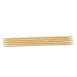 Nadelspiel, Bambus, 5,0mm 20cm