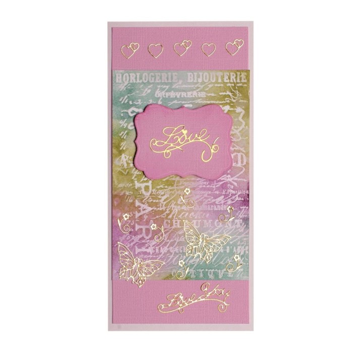 Relief-Sticker ''Ganzjahr'' 10 Blatt, ca.10x24cm