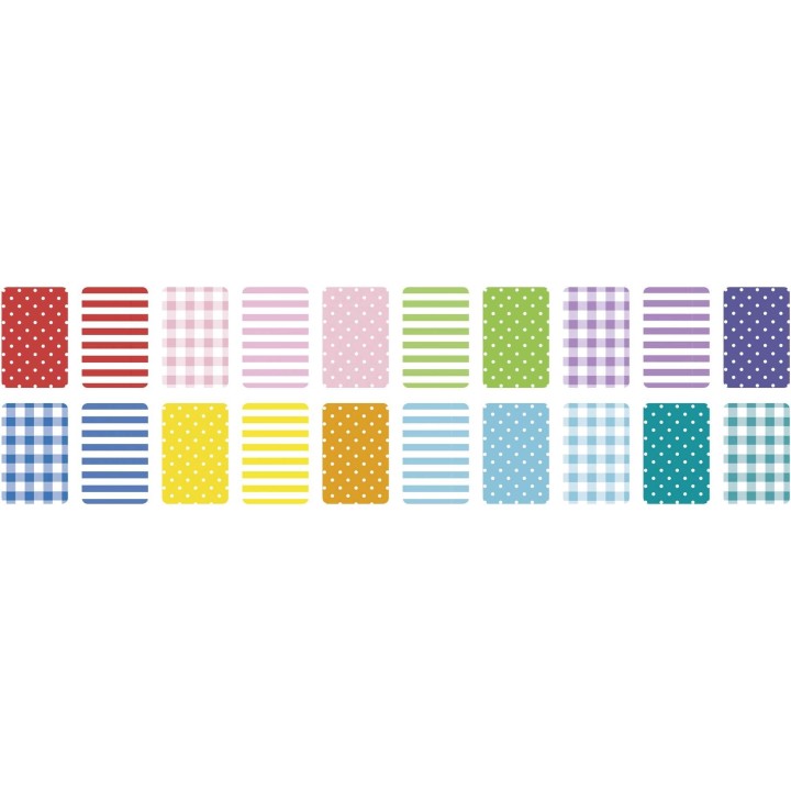 Motif paper pad Intensive 24x34cm, 20 sheets assorted