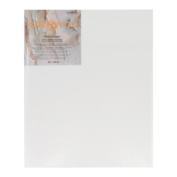 Keilrahmen 1,7cm 40x50cm 330g/m2 FSC Pinie