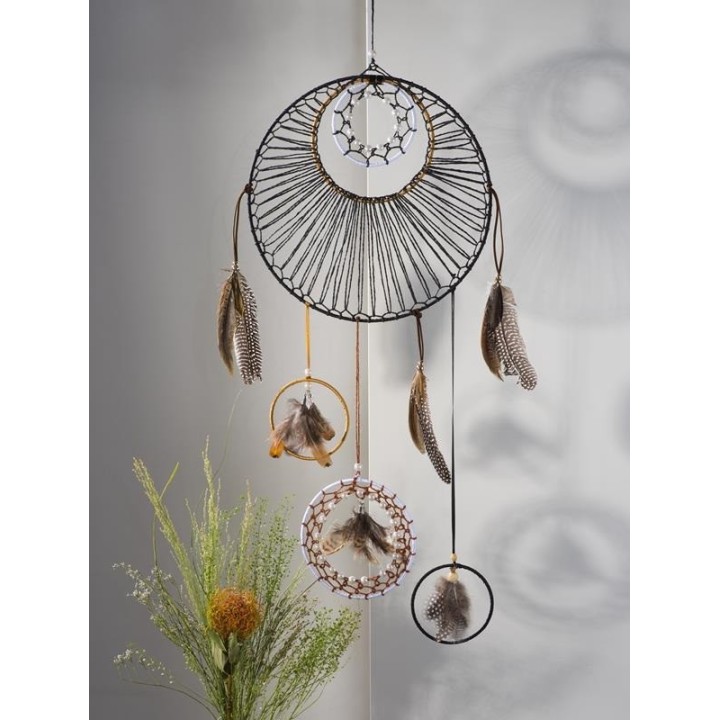 Metallring weiss 12 cm