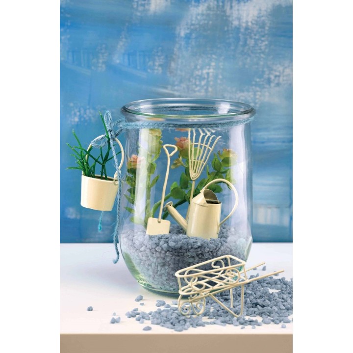 Mini-Gardening Werkzeug-Set 3-tlg creme L:12cm