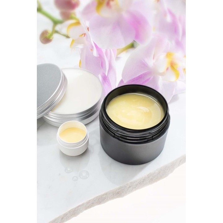 Creme-Dose 10ml weiss einwandig, 2 Stück