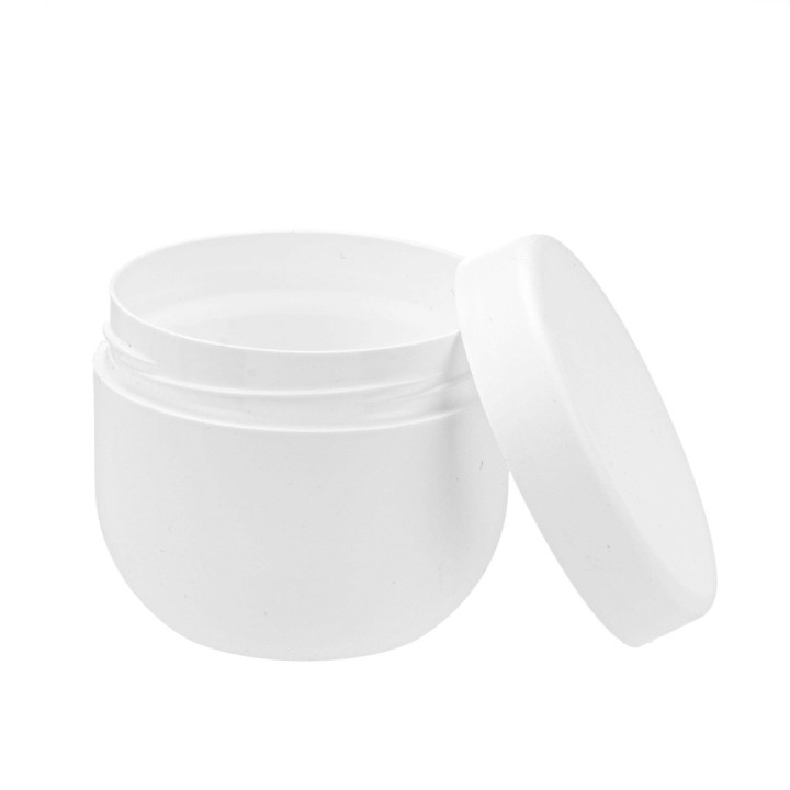 Creme-Dose 100ml weiss einwandig