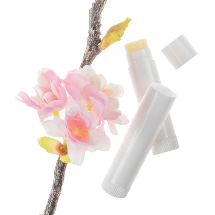 Lippenstift-Hülse 6ml 3 Stück weiss