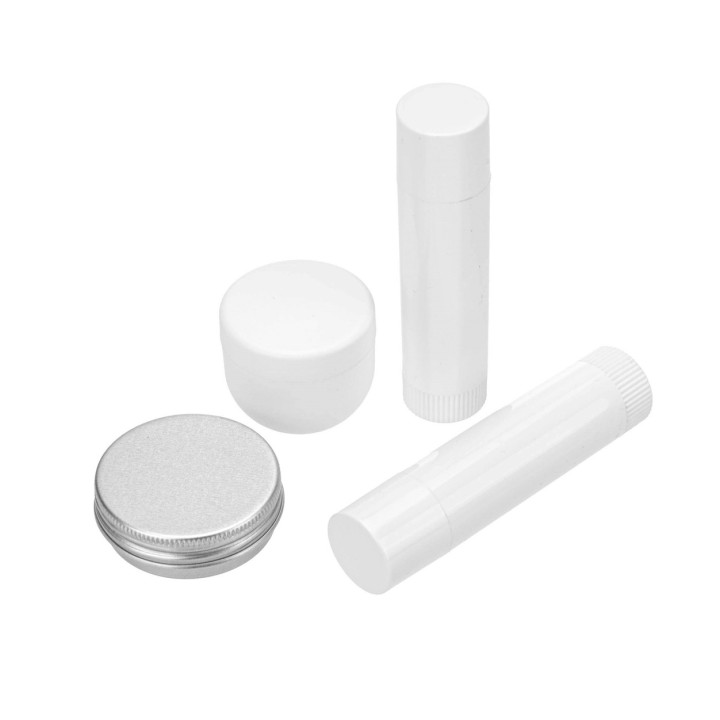 Lippenstift-Hülse 6ml 3 Stück weiss