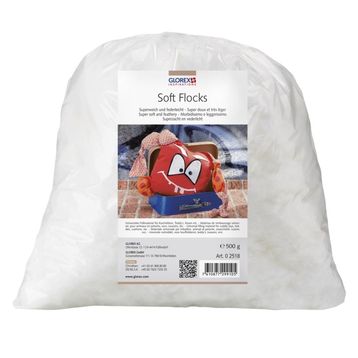 Soft-Flocks weiss 500g superweich und federleicht