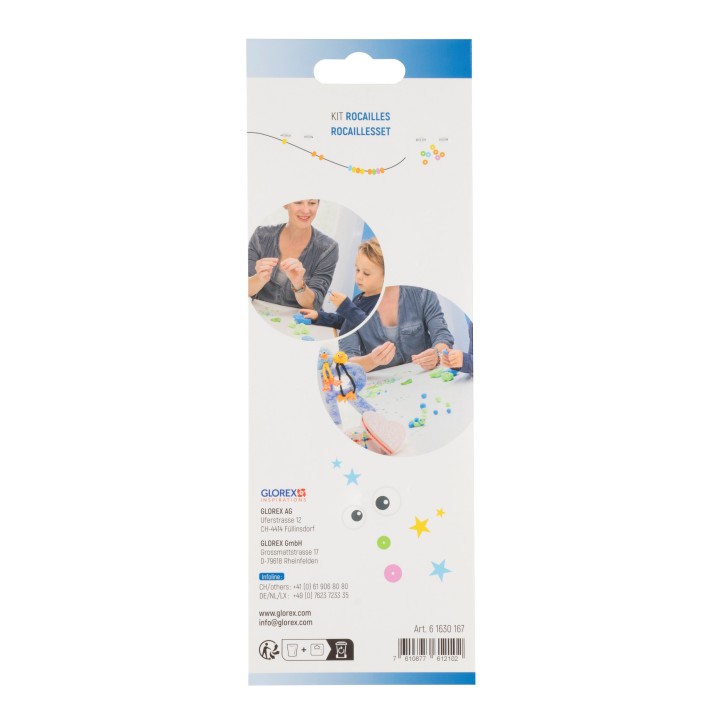 Kit rocailles 2,6mm av,ficelle et fermoirs,couleurs pastelles