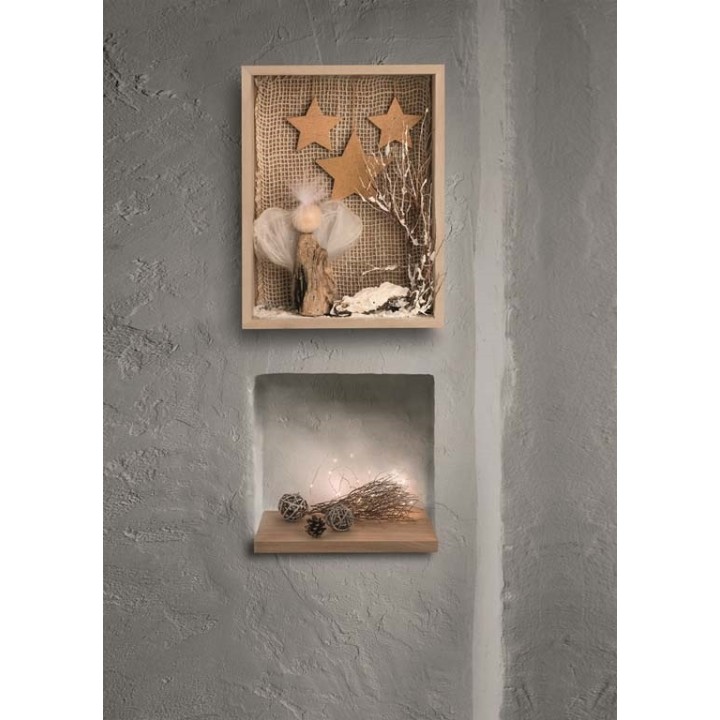 Holz-Bilderrrahmen 22,4x16,4x6,2cm