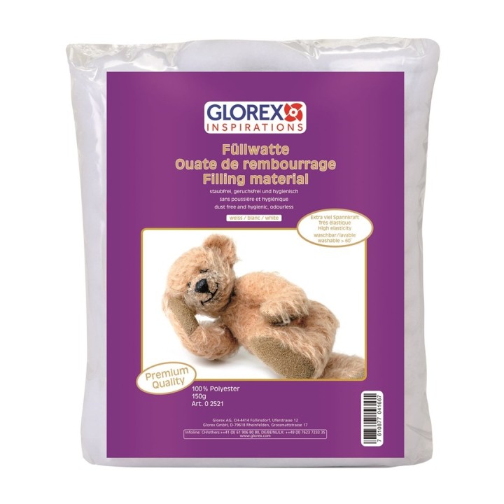 Füllwatte, weiss 150g