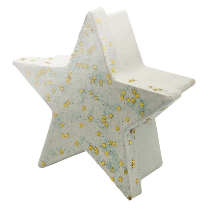Boîte en carton forme étoile 105x100x38mm