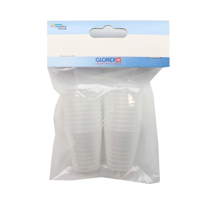 Messbecher 30ml aus Kunststoff, 20 Stück
