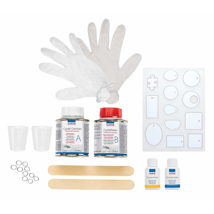 Crystal-Giessharz Starter-Set Niedertemperatur