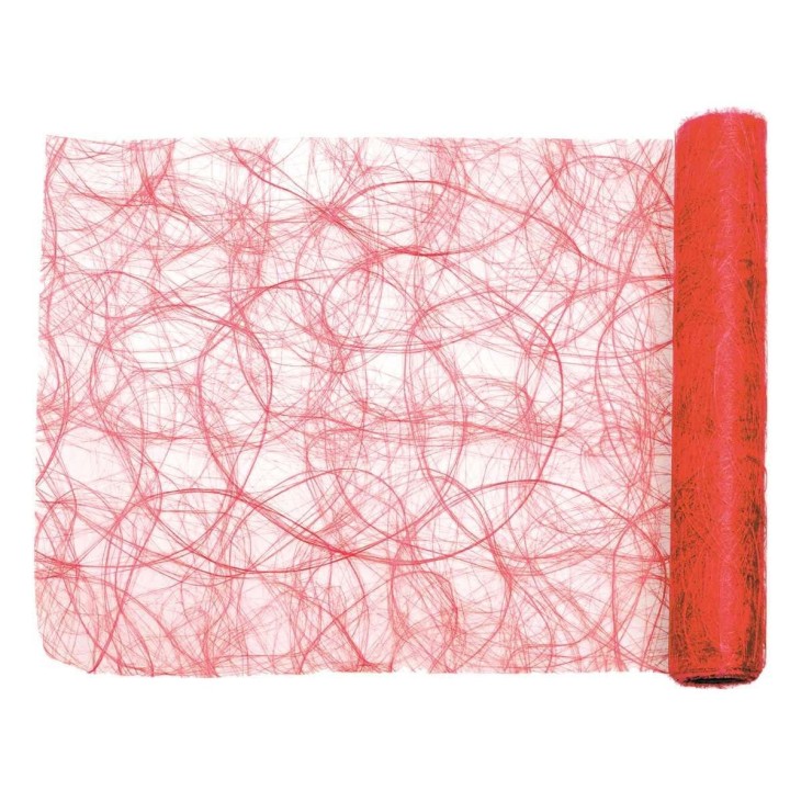Sizoweb Rolle 30cm x 5m rot