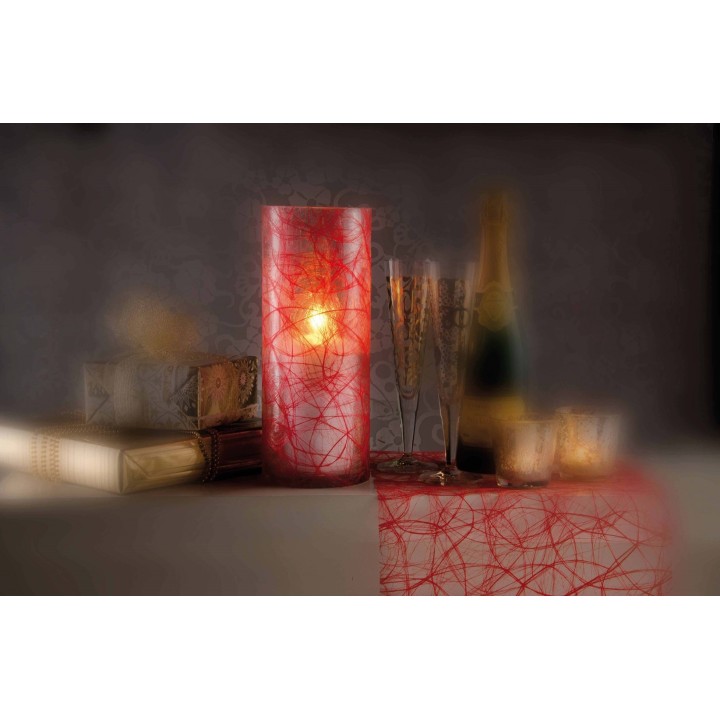 Sizoweb Rolle 30cm x 5m rot