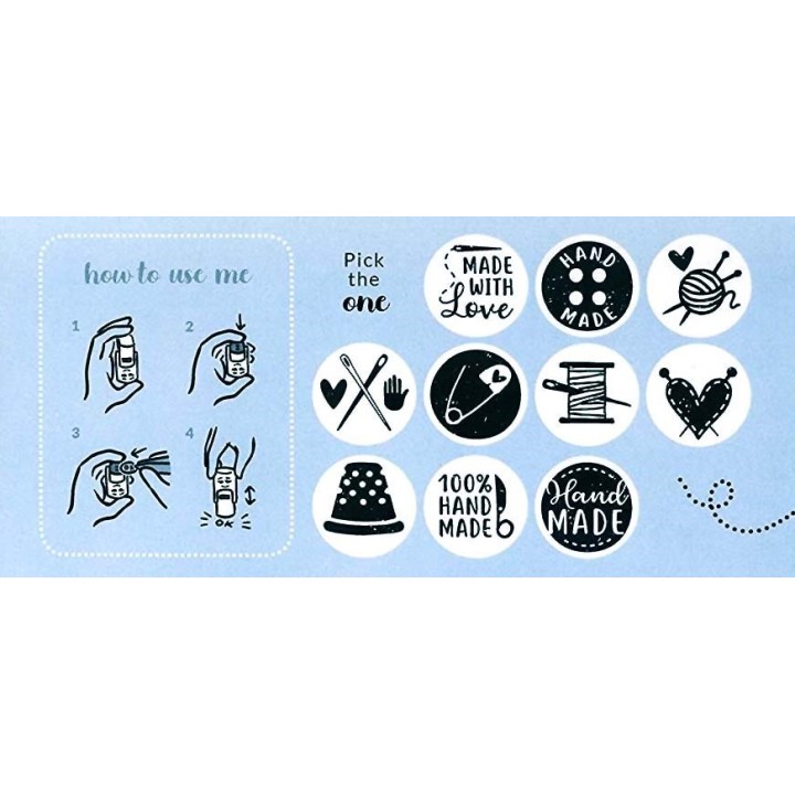 Stamps Little Nio Baby Dia 18mm, 12pcs