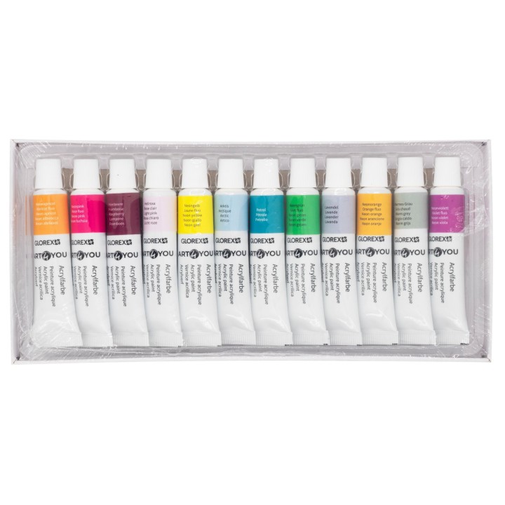 Acrylfarben-Set Fashion 12St, je 12ml