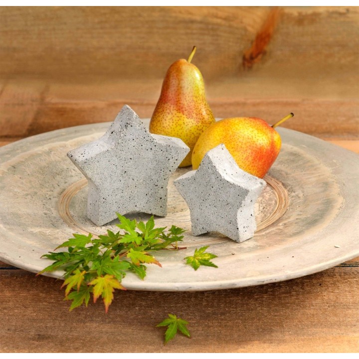 Relief mould stars 9+12cm