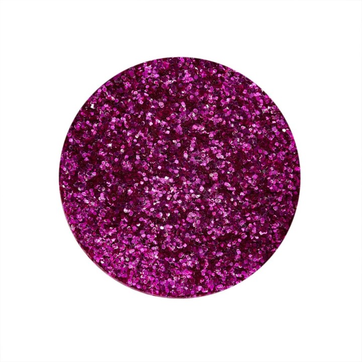 Paillettes bio, fines 10g fuchsia