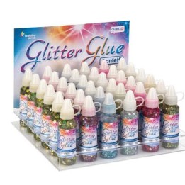 Glitterglue Display Confetti 4x6 + 4x3 Flaschen