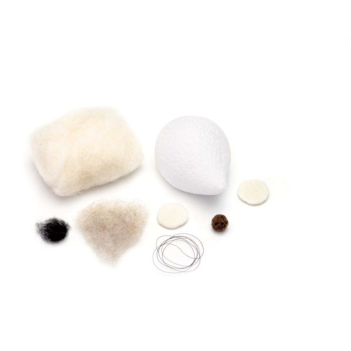Filz-Creativ-Set Maus 12,0x6,0cm