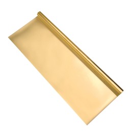 Alufolie doppelseitig kaschiert 50x78cm, 1 Rolle, gold/gold