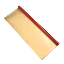 Alufolie doppelseitig kaschiert 50x78cm, 1 Rolle, rot/gold