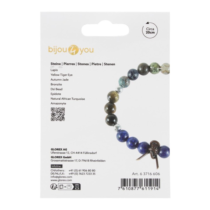 Armband, Naturstein DIY, 8mm