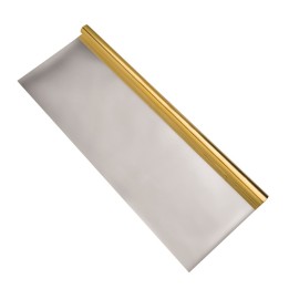 Alufolie doppelseitig kaschiert 50x78cm, 1 Rolle, gold/silber