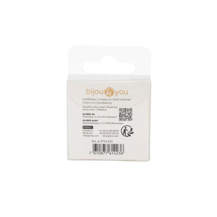 Accessoires à bijoux 20pcs couleur argent