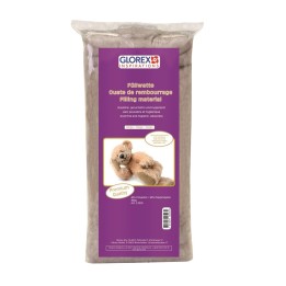 Füllwatte, braun / beige 300g