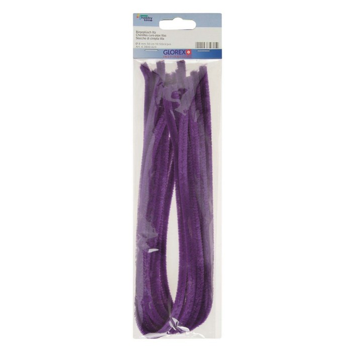 Biegeplüsch lila 10 Stück 50cm
